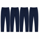 Kit 4 Calças DryFit Premium Performance - Secagem rápida, Bolso com Zíper e Ajuste Anatômico | FRETE GRÁTIS
