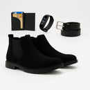 Bota Masculina Chelsea + BRINDE - CINTO, CARTEIRA & RELÓGIO.