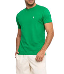 Camiseta Ralph Lauren Masculina Custom Fit - Verde Maçã